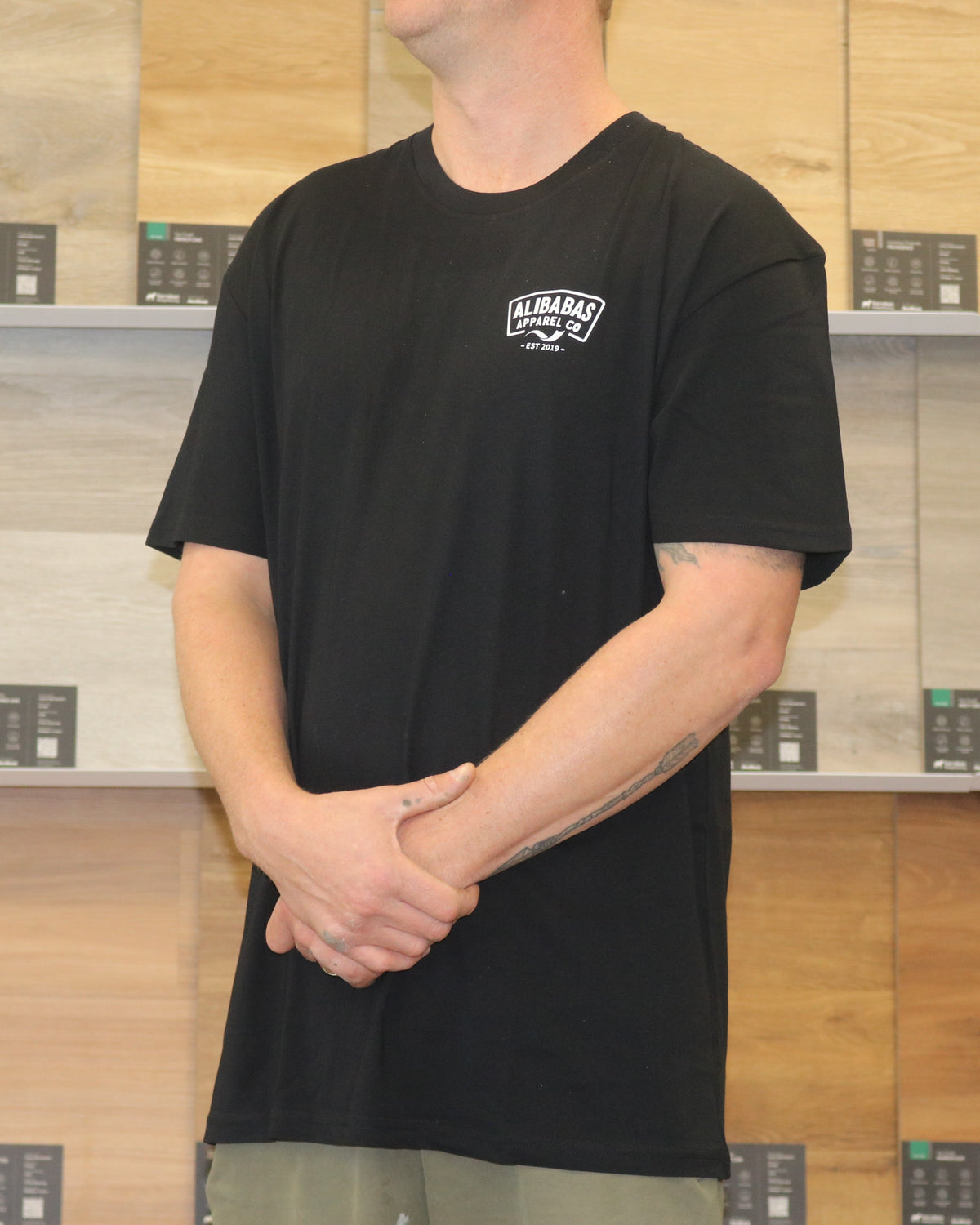 Alibaba's Staple Tee - Black