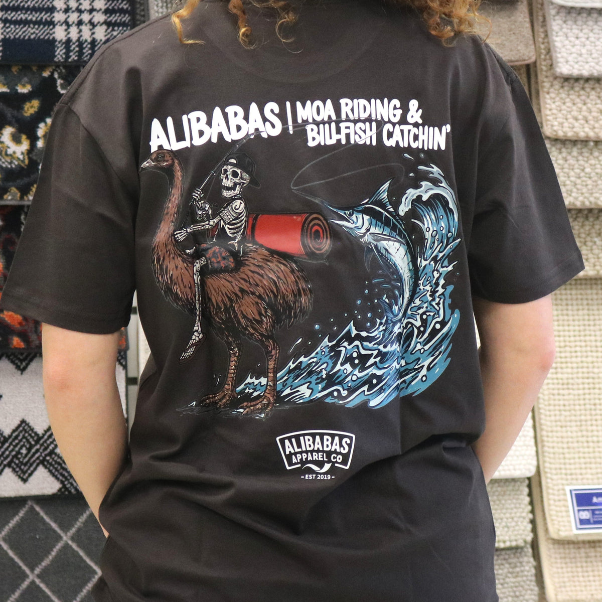 Alibaba's Staple Tee - Coal