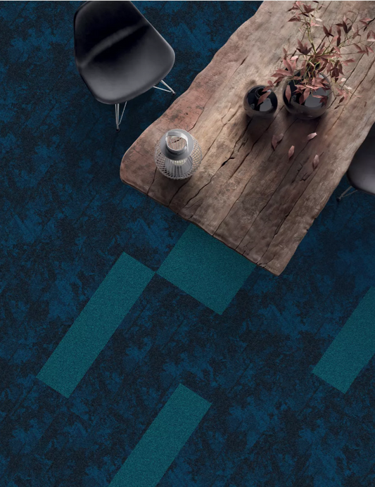 Flatlands - Pampas carpet tile 25 x 100cm
